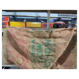 Vintage Purina Cow Chow feed sack 25 x 39