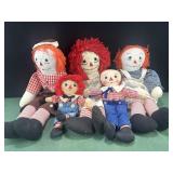 Raggedy Ann and Andy doll  lot