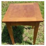 Oak Side Wood Table