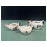 Acme Ware Mini Teapot Ceramic Chicken Rooster