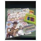 Kids craft and puzzle books