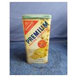 Vintage Nabisco Premium Saltine Crackers metal