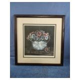 "Pansy Stewart* by Scarlett Vestal 170/450 framed