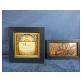 Heartprint and Angels wall decor