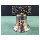 Liberty Bell metal bell figure souvenir 3.5"H