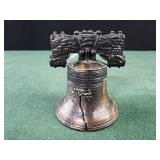 Liberty Bell metal bell figure souvenir 2.5"H