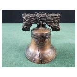 Liberty Bell metal bell figure souvenir 2.5"H