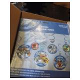 Skylanders swirl Decorations. 24 new unopened