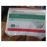 Cardinal health quilted adult briefs size large.