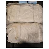 2- Packs of 50 Shop Rags