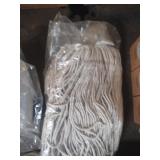 #24 pull thru cotton mop heads. 2 New