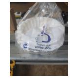 Basket style coffee 8-12 cup filters. 2 cases.