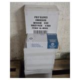 16-Boxes of 500 Disposable Gloves