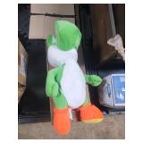Super Mario plush dino stuffed pillow. New 18"