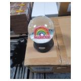 Snowglobe music boxes. Case of 4