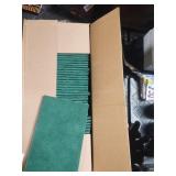 Case of medium duty scouring pads. 60 total. 9 x