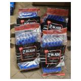 8- Packs of 12 Disposable Razors