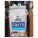 Quaker quick 5-minute grits. 4-5 lb bags. New and
