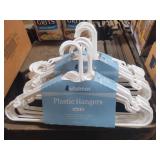 Plastic hangers. 3 packs of 10. New