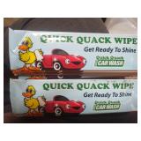 Quick Quack Wipes. New. 100 packs