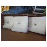 36 new white washcloths