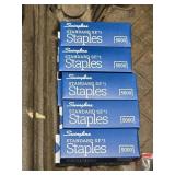 10-Boxes of 5000 Standard Staples