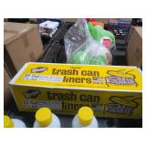 55 gal trashcan liners. New box