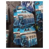 AA batteries. 4 packs
