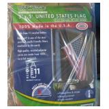 United States flags. 3 x 5-6 new