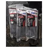 3 packs 8" Cable Ties - 75lb - 100per pack
