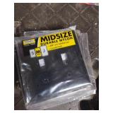 Hubbell midsize durable nylon outlet covers. 6
