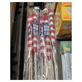 6- Packs of 2 U.S. Flags