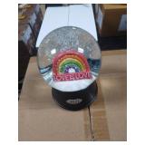 Snowglobe music boxes. 4 total