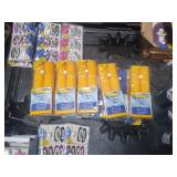 Gripping foam rollers. 21 pks