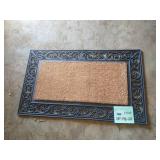 Rubber door mat 24 x 40. New