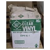 10-Boxes of 100 Each XL Vynal Gloves- 1000 Total