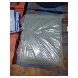 Mistry 72 x 108 green fabric. New