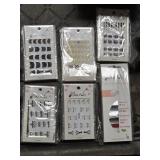 6-Packs Nail Polish Stickers