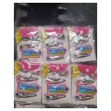 Express waves taxi hair clips. New. 12 packs