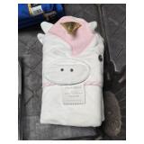 2- Unicorn Infant Hooded Towel