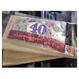 2 Boxes - 6 each- 40th Crown with Fringe (plus one