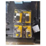 Hubbell straight blade connectors 15A 250V. New.