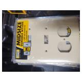 Hubbell midsize durable nylon outlet covers. 4