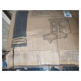 Rubbermaid Janatorial cleaning cart.