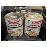 3- Cans Country Sausage Gravy 6lbs 9oz each