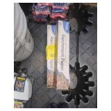 U bleached compostable parchment paper. 5-45 sq