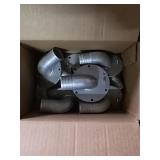 10 Aluminum 90 Degree 1ï¿½" Flange Fitting