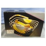 Silver plated 190 handles basket 10 1/4 l x 7" w