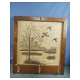 Pheasant scene Hat rack