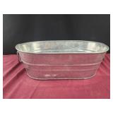 16x5x10 oval Galvanized tub